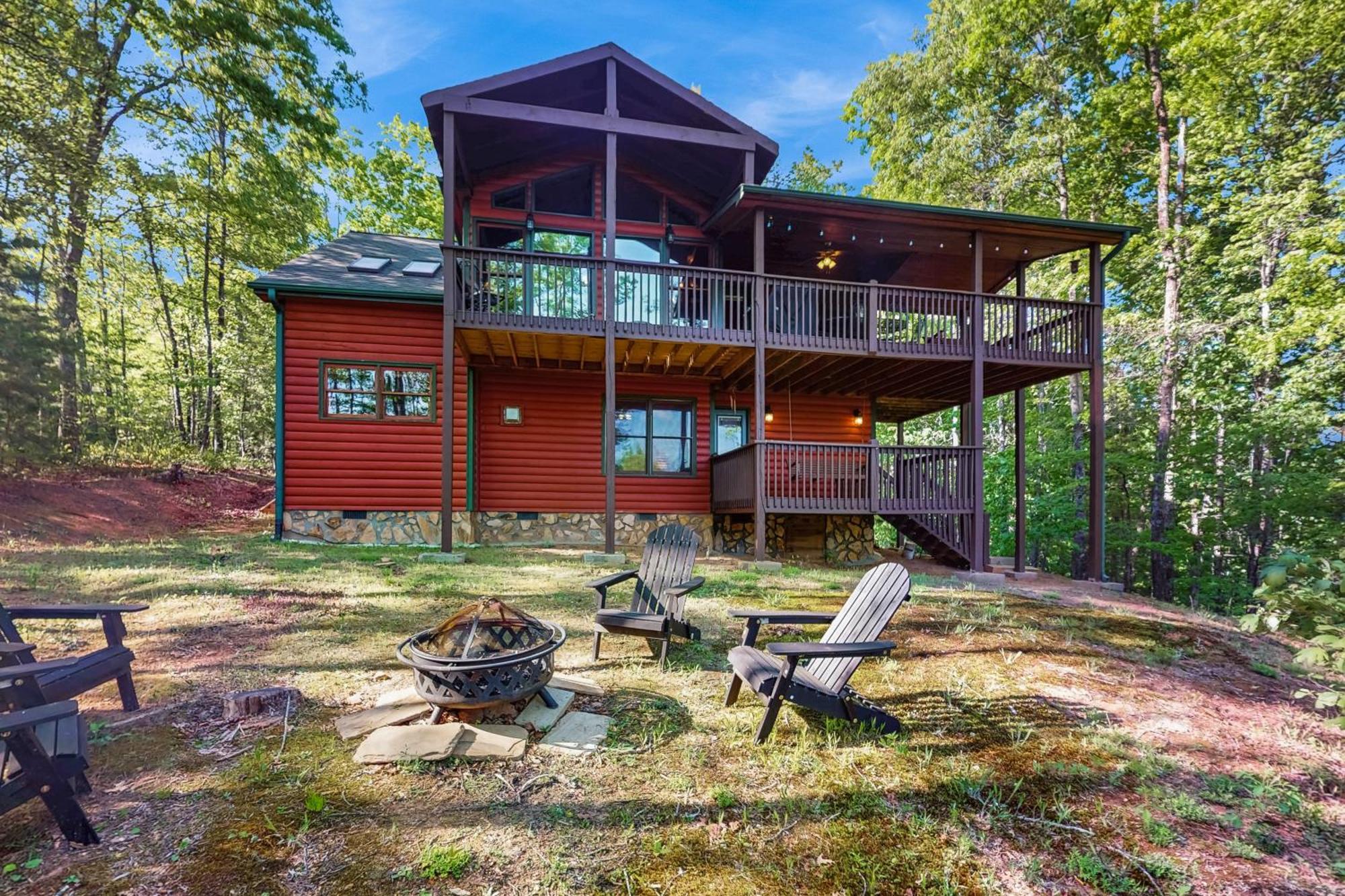 Villa Picabo Blue Ridge Exterior foto