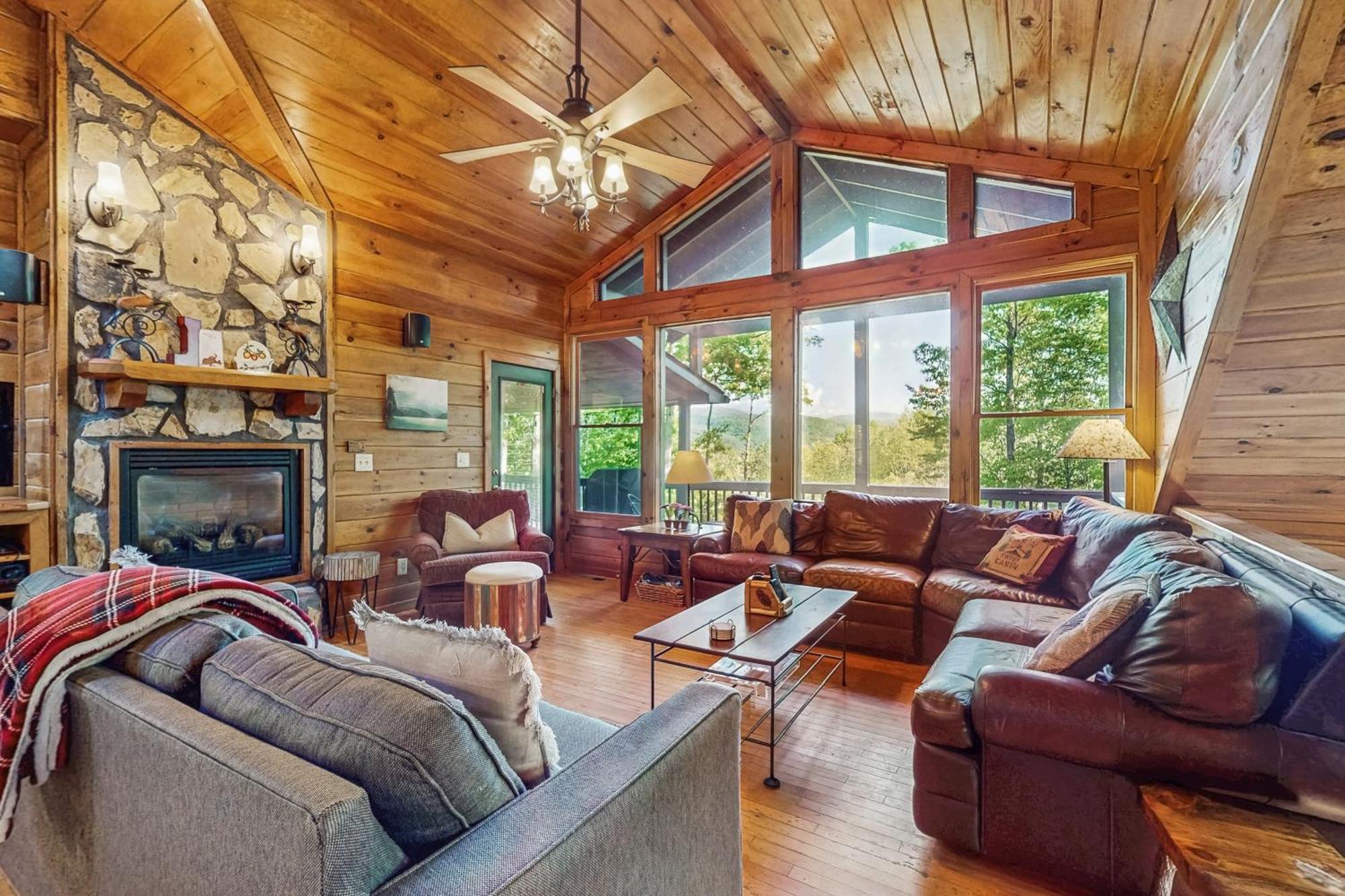 Villa Picabo Blue Ridge Exterior foto